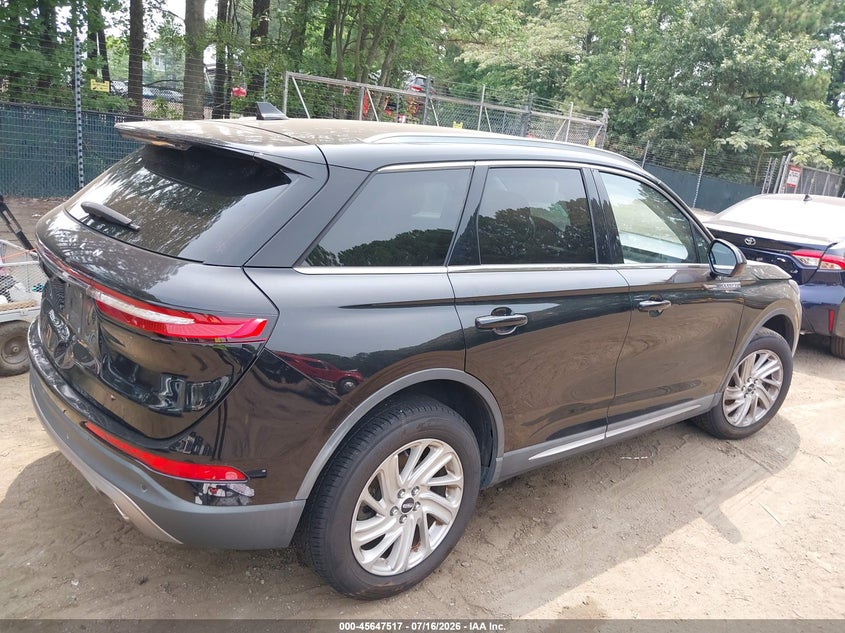 2020 Lincoln Corsair VIN 5LMCJ1C95LUL10578 IAAI salvage auction — REAR END, Clear (Virginia), sold $2,850 on 2026-07-19 (photo 4)