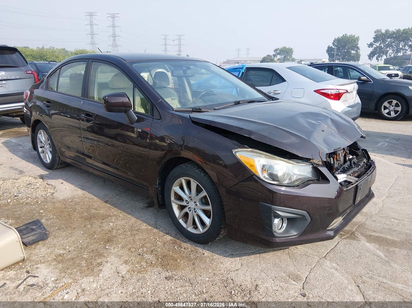 2013 Subaru Impreza VIN JF1GJAB63DH026401 IAAI salvage auction — NORMAL WEAR, Clear (Illinois), sold $450 on 2026-07-29 (photo 1)