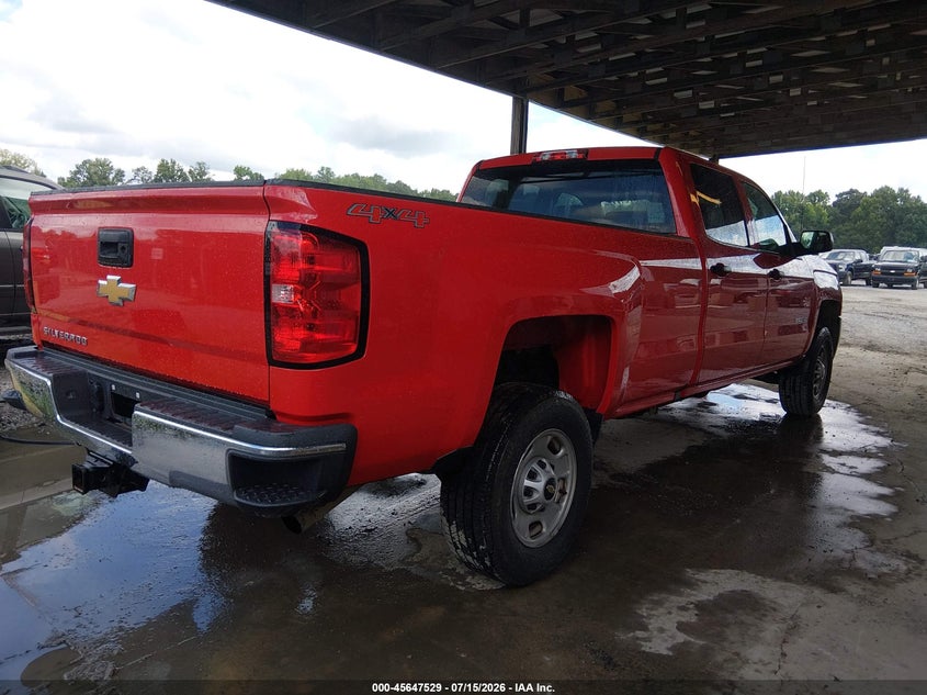 2017 Chevrolet Silverado 2500 VIN 1GC1KUEG4HF179082 IAAI salvage auction — NORMAL WEAR, Sf97 (Washington), sold $21,700 on 2026-09-09 (photo 4)