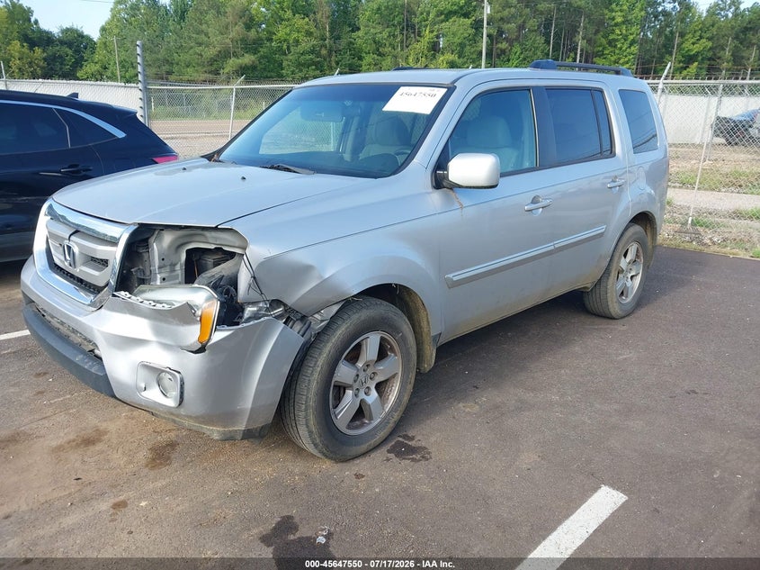 2011 Honda Pilot VIN 5FNYF3H48BB049364 IAAI salvage auction — LEFT FRONT, Salvage (Mississippi), sold $625 on 2026-08-03 (photo 2)
