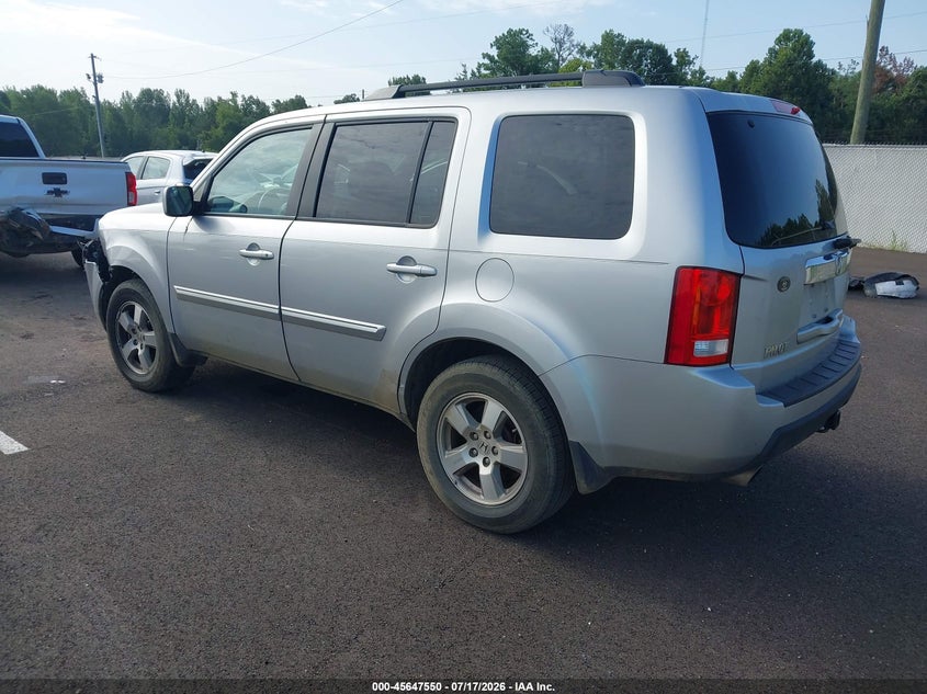 2011 Honda Pilot VIN 5FNYF3H48BB049364 IAAI salvage auction — LEFT FRONT, Salvage (Mississippi), sold $625 on 2026-08-03 (photo 3)