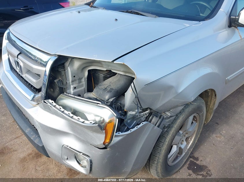 2011 Honda Pilot VIN 5FNYF3H48BB049364 IAAI salvage auction — LEFT FRONT, Salvage (Mississippi), sold $625 on 2026-08-03 (photo 6)