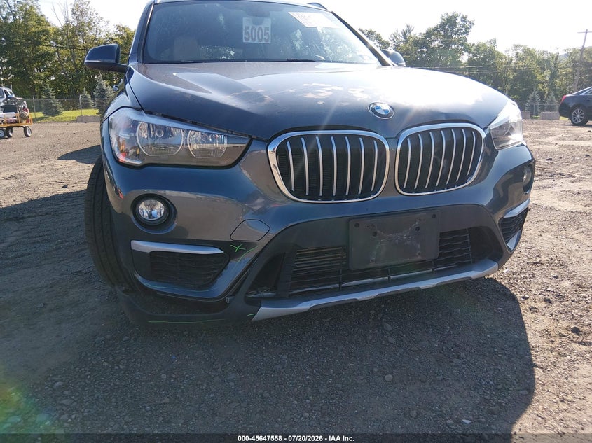 2018 BMW X1 VIN WBXHT3C36J5L34705 IAAI salvage auction — FRONT END, Salvage (Idaho), sold $6,400 on 2026-08-02 (photo 6)