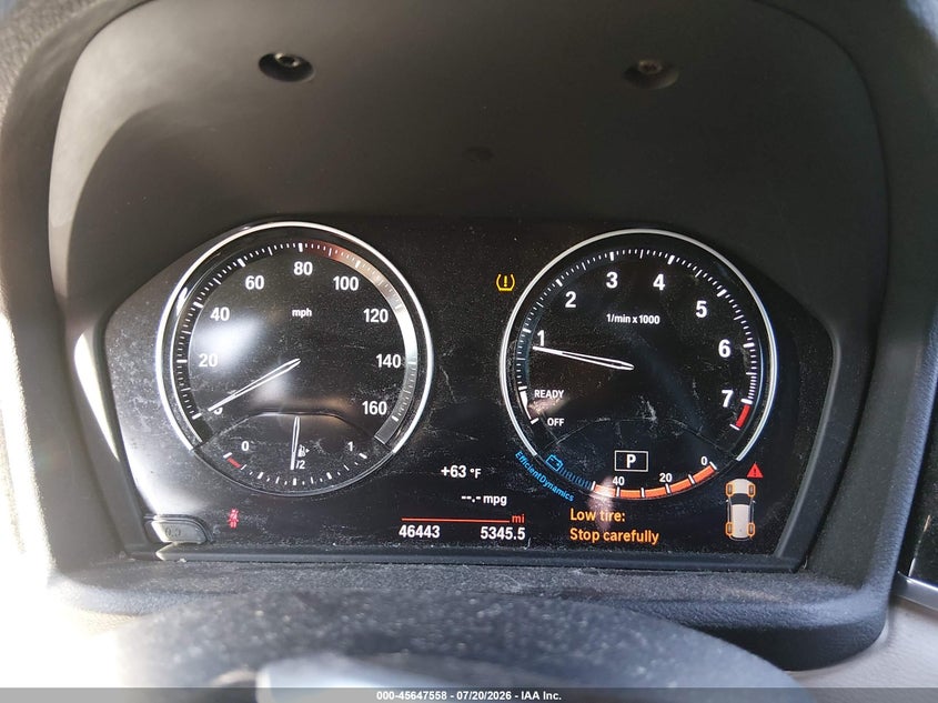 2018 BMW X1 VIN WBXHT3C36J5L34705 IAAI salvage auction — FRONT END, Salvage (Idaho), sold $6,400 on 2026-08-02 (photo 7)