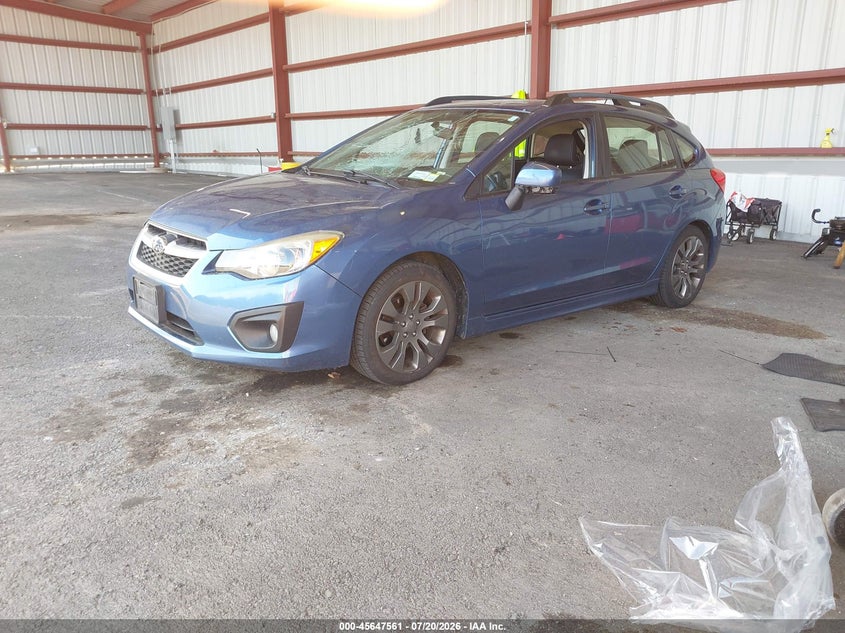 2014 Subaru Impreza VIN JF1GPAL61E9322526 IAAI salvage auction — ALL OVER, Mv-907A (New York), sold $25 on 2026-07-30 (photo 2)