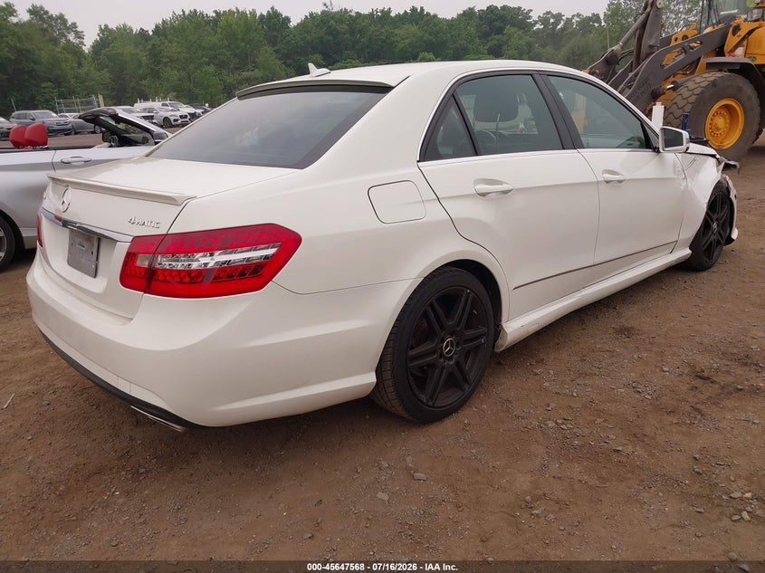 2010 Mercedes-benz E-class VIN WDDHF8HB6AA056824 IAAI salvage auction — FRONT END, Salvage (Idaho), sold $650 on 2026-08-12 (photo 4)
