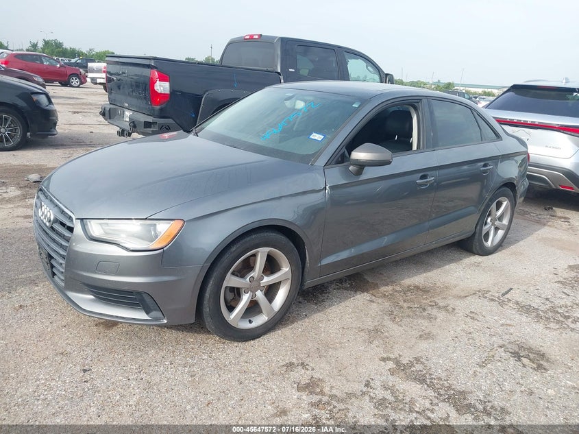 2015 Audi A3 VIN WAUACGFFXF1005366 IAAI salvage auction — NORMAL WEAR, Original (Texas), sold $25 on 2026-07-29 (photo 2)