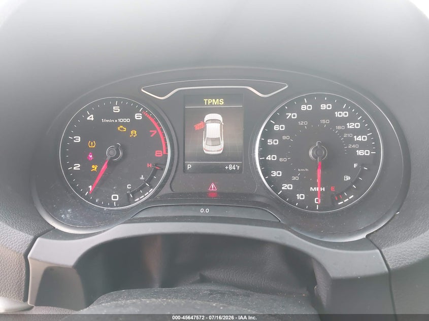 2015 Audi A3 VIN WAUACGFFXF1005366 IAAI salvage auction — NORMAL WEAR, Original (Texas), sold $25 on 2026-07-29 (photo 7)