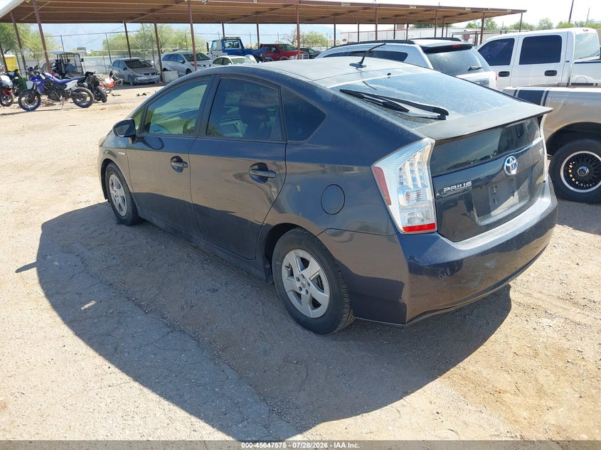 2011 Toyota Prius VIN JTDKN3DU7B5370828 IAAI salvage auction — NORMAL WEAR, Clear-Dealer Only (Arizona), sold $2,050 on 2026-08-01 (photo 3)