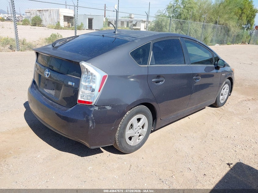 2011 Toyota Prius VIN JTDKN3DU7B5370828 IAAI salvage auction — NORMAL WEAR, Clear-Dealer Only (Arizona), sold $2,050 on 2026-08-01 (photo 4)