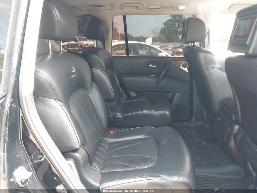 2011 Infiniti Qx56 VIN JN8AZ2NF8B9504155 IAAI salvage auction — LEFT & RIGHT, Original (Texas), sold $1,650 on 2026-07-30 (photo 8)