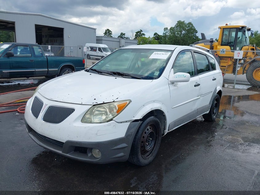 2005 Pontiac Vibe VIN 5Y2SL63805Z479690 IAAI salvage auction — NORMAL WEAR, Clear (Georgia), sold $375 on 2026-07-29 (photo 2)