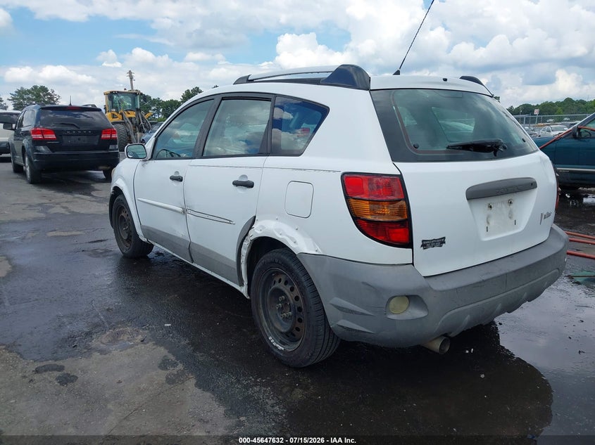 2005 Pontiac Vibe VIN 5Y2SL63805Z479690 IAAI salvage auction — NORMAL WEAR, Clear (Georgia), sold $375 on 2026-07-29 (photo 3)