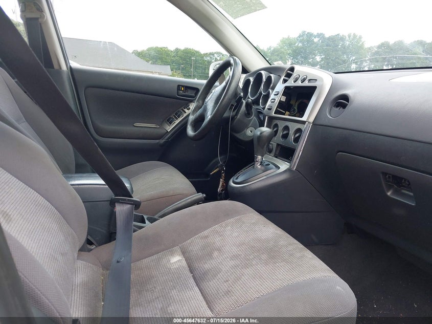 2005 Pontiac Vibe VIN 5Y2SL63805Z479690 IAAI salvage auction — NORMAL WEAR, Clear (Georgia), sold $375 on 2026-07-29 (photo 5)