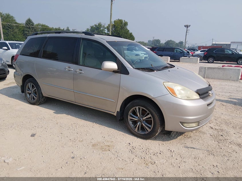 2004 Toyota Sienna VIN 5TDBA22C84S006835 IAAI salvage auction — NORMAL WEAR, Clear (Illinois), sold $475 on 2026-07-28 (photo 1)