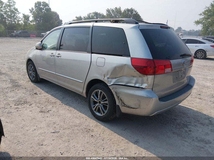 2004 Toyota Sienna VIN 5TDBA22C84S006835 IAAI salvage auction — NORMAL WEAR, Clear (Illinois), sold $475 on 2026-07-28 (photo 3)