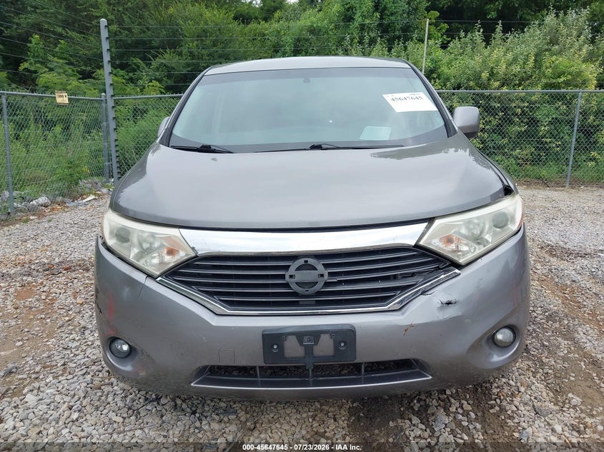 2011 Nissan Quest VIN JN8AE2KPXB9004099 IAAI salvage auction — FRONT END, Salvage (Alabama), sold $425 on 2026-08-02 (photo 6)