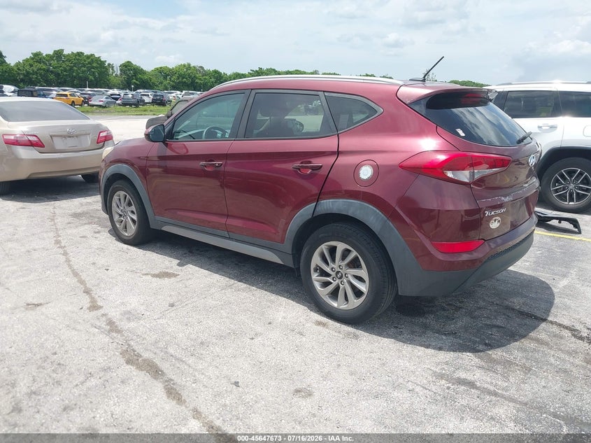 2017 Hyundai Tucson VIN KM8J33A40HU289038 IAAI salvage auction — NORMAL WEAR, Salvage Title, sold $1,800 on 2026-07-23 (photo 3)