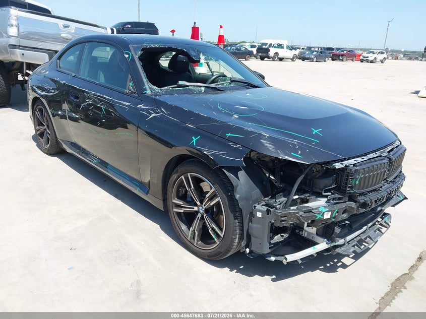 2022 BMW 2er VIN 3MW23CM05N8C39694 — IAAI salvage auction photo