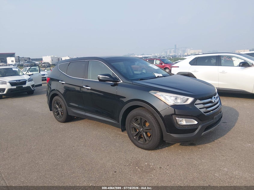 2013 Hyundai Santa fe VIN 5XYZU3LB0DG054750 IAAI salvage auction — SIDE, Clear (Minnesota), sold $300 on 2026-07-29 (photo 1)