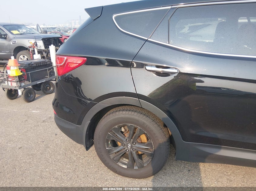2013 Hyundai Santa fe VIN 5XYZU3LB0DG054750 IAAI salvage auction — SIDE, Clear (Minnesota), sold $300 on 2026-07-29 (photo 6)