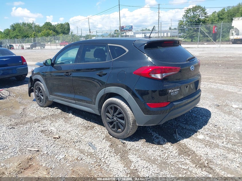 2017 Hyundai Tucson VIN KM8J23A47HU411039 IAAI salvage auction — FRONT END, Clear (South Carolina), sold $1,950 on 2026-07-17 (photo 3)