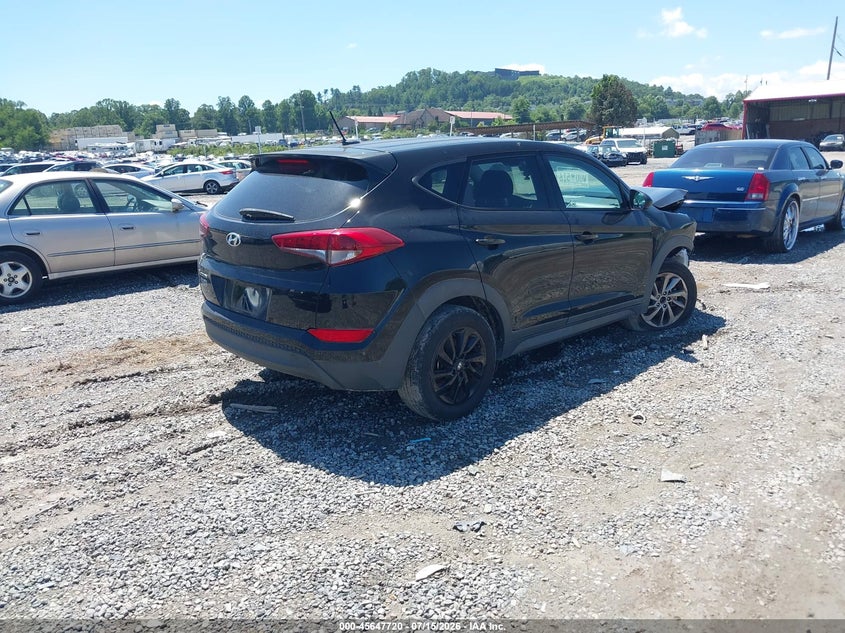 2017 Hyundai Tucson VIN KM8J23A47HU411039 IAAI salvage auction — FRONT END, Clear (South Carolina), sold $1,950 on 2026-07-17 (photo 4)