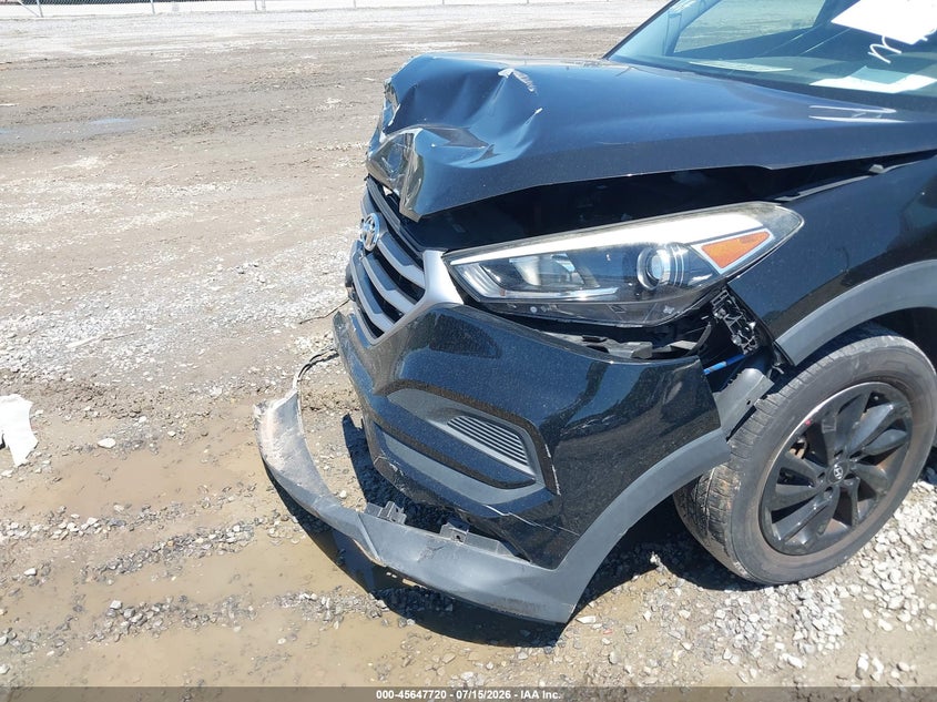 2017 Hyundai Tucson VIN KM8J23A47HU411039 IAAI salvage auction — FRONT END, Clear (South Carolina), sold $1,950 on 2026-07-17 (photo 6)