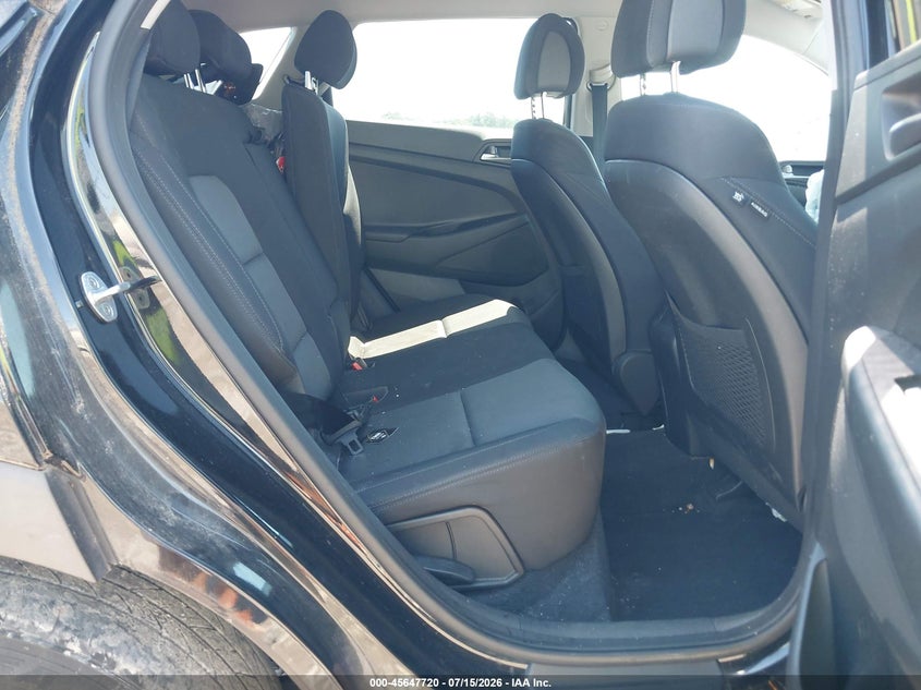 2017 Hyundai Tucson VIN KM8J23A47HU411039 IAAI salvage auction — FRONT END, Clear (South Carolina), sold $1,950 on 2026-07-17 (photo 8)