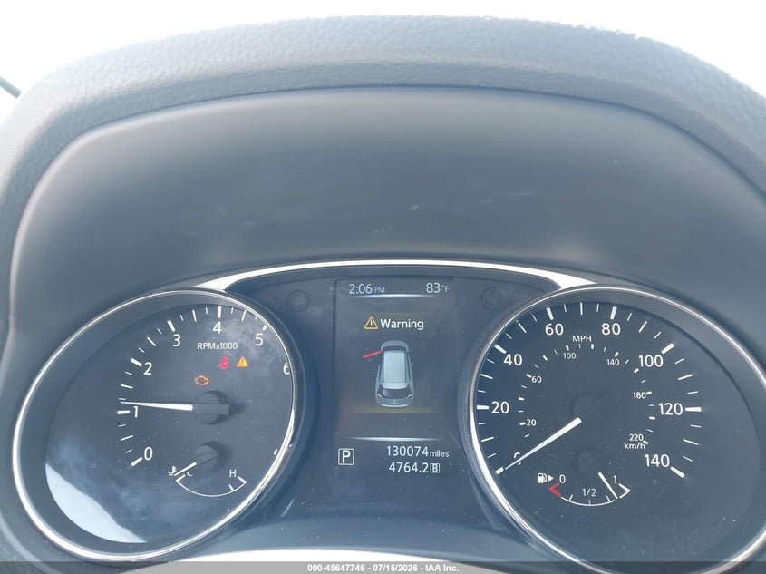 2015 Nissan Rogue VIN KNMAT2MV3FP547390 IAAI salvage auction — NORMAL WEAR, Clear (North Carolina), sold $1,675 on 2026-07-24 (photo 7)