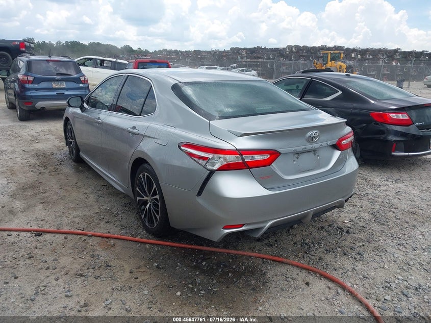 2018 Toyota Camry VIN JTNB11HK6J3022498 IAAI salvage auction — NORMAL WEAR, Repossession Paperwork (Georgia), sold $4,550 on 2026-07-31 (photo 3)