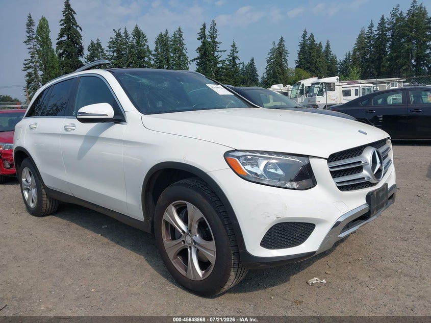 2016 Mercedes-benz Glc VIN WDC0G4KB4GF099053 IAAI salvage auction — LEFT & RIGHT, Bill Of Sale (Washington), sold $4,550 on 2026-08-05 (photo 1)