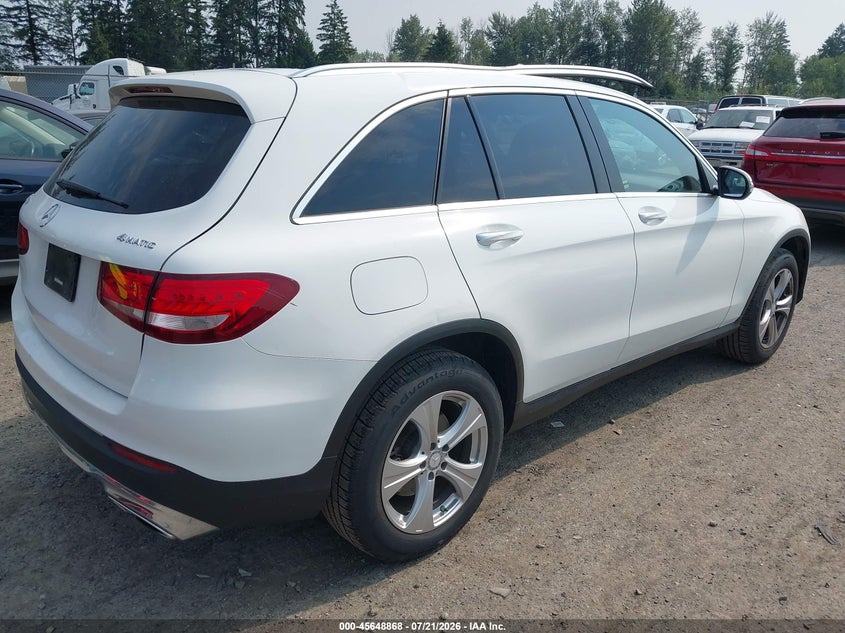 2016 Mercedes-benz Glc VIN WDC0G4KB4GF099053 IAAI salvage auction — LEFT & RIGHT, Bill Of Sale (Washington), sold $4,550 on 2026-08-05 (photo 4)