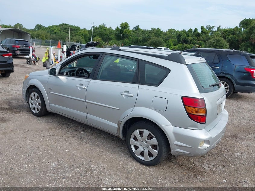 2005 Pontiac Vibe VIN 5Y2SL63805Z449024 IAAI salvage auction — NORMAL WEAR, Clear (Florida), sold $400 on 2026-07-23 (photo 3)