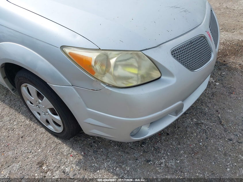 2005 Pontiac Vibe VIN 5Y2SL63805Z449024 IAAI salvage auction — NORMAL WEAR, Clear (Florida), sold $400 on 2026-07-23 (photo 6)