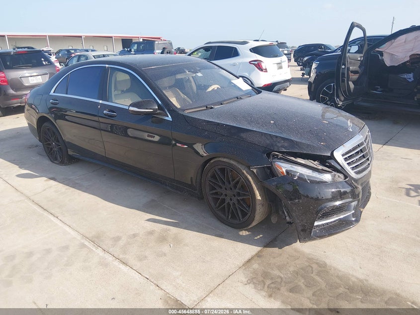 2015 Mercedes-benz S-klasse VIN WDDUG8FB5FA143491 IAAI salvage auction — REPOSSESSION, Salvage Title, sold $2,350 on 2026-08-07 (photo 1)