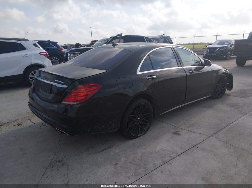2015 Mercedes-benz S-klasse VIN WDDUG8FB5FA143491 IAAI salvage auction — REPOSSESSION, Salvage Title, sold $2,350 on 2026-08-07 (photo 4)