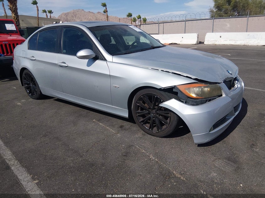 2007 BMW 3 series VIN WBAVA33527PG51577 IAAI salvage auction — FRONT END, Salvage (Nevada), sold $275 on 2026-07-31 (photo 1)