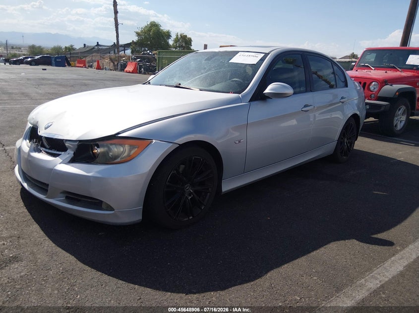 2007 BMW 3 series VIN WBAVA33527PG51577 IAAI salvage auction — FRONT END, Salvage (Nevada), sold $275 on 2026-07-31 (photo 2)