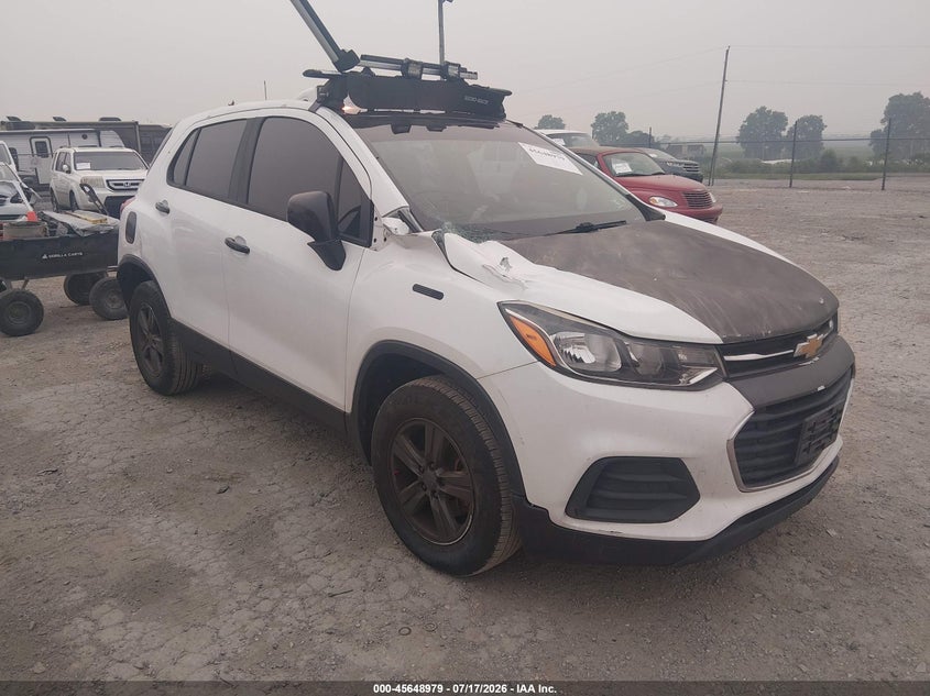 2017 Chevrolet Trax VIN KL7CJNSB1HB165980 IAAI salvage auction — NORMAL WEAR, Clear (Pennsylvania), sold $750 on 2026-07-24 (photo 1)
