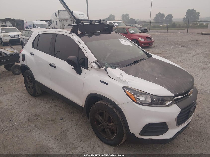 2017 Chevrolet Trax VIN KL7CJNSB1HB165980 IAAI salvage auction — NORMAL WEAR, Clear (Pennsylvania), sold $750 on 2026-07-24 (photo 6)
