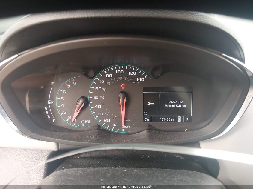 2017 Chevrolet Trax VIN KL7CJNSB1HB165980 IAAI salvage auction — NORMAL WEAR, Clear (Pennsylvania), sold $750 on 2026-07-24 (photo 7)