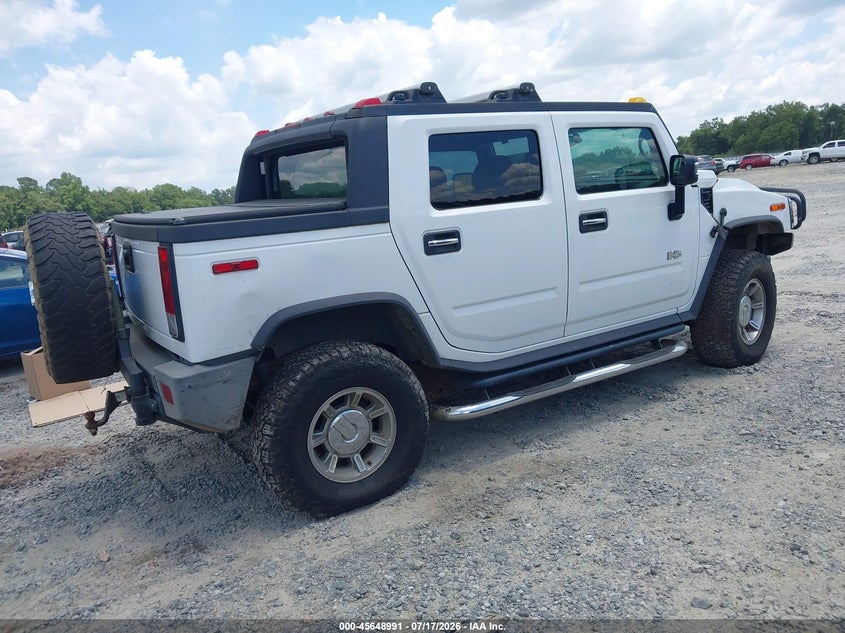 2006 Hummer H2 VIN 5GRGN22U86H107981 IAAI salvage auction — RIGHT REAR, Salvage (Georgia), sold $7,225 on 2026-08-31 (photo 4)