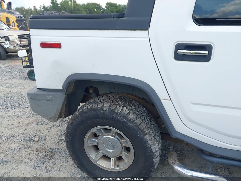 2006 Hummer H2 VIN 5GRGN22U86H107981 IAAI salvage auction — RIGHT REAR, Salvage (Georgia), sold $7,225 on 2026-08-31 (photo 6)