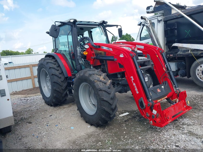 2023 Massey ferguson 6713 tractor VIN AGCMC200CPC001050 IAAI salvage auction — Burn Engine, Bill Of Sale (Kentucky), sold $10,300 on 2026-07-29 (photo 1)