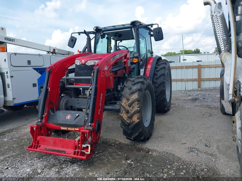 2023 Massey ferguson 6713 tractor VIN AGCMC200CPC001050 IAAI salvage auction — Burn Engine, Bill Of Sale (Kentucky), sold $10,300 on 2026-07-29 (photo 2)