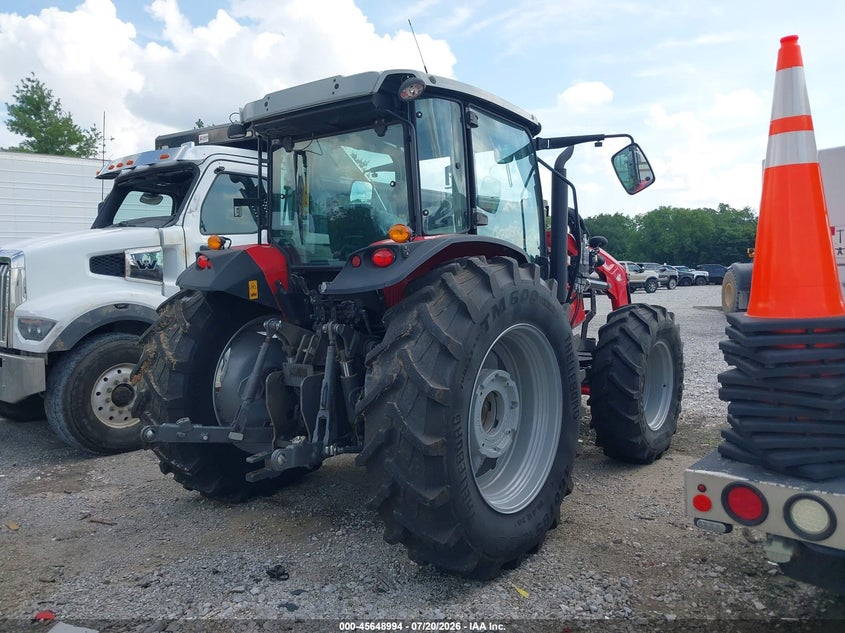 2023 Massey ferguson 6713 tractor VIN AGCMC200CPC001050 IAAI salvage auction — Burn Engine, Bill Of Sale (Kentucky), sold $10,300 on 2026-07-29 (photo 4)