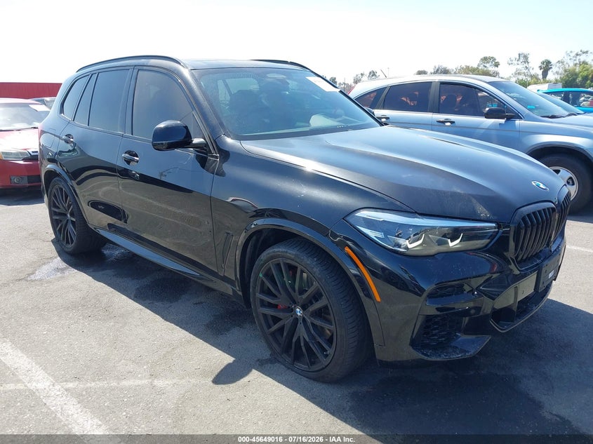 2022 BMW X5 VIN 5UXCR4C09N9M02848 — IAAI salvage auction photo