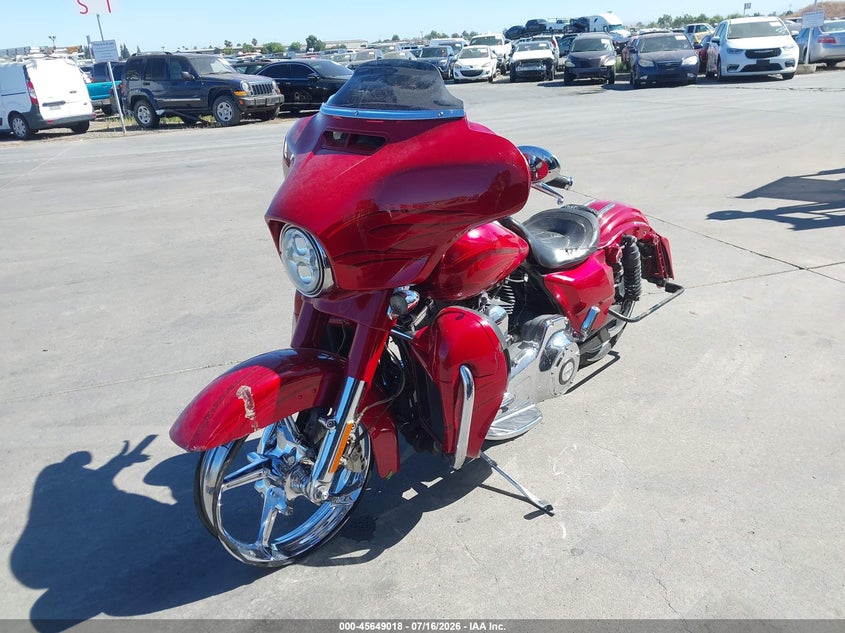 2016 Harley-davidson Street glide VIN 1HD1PXN39GB963617 IAAI salvage auction — FRONT END, Clear - Dealer Only (California), sold $725 on 2026-07-22 (photo 2)