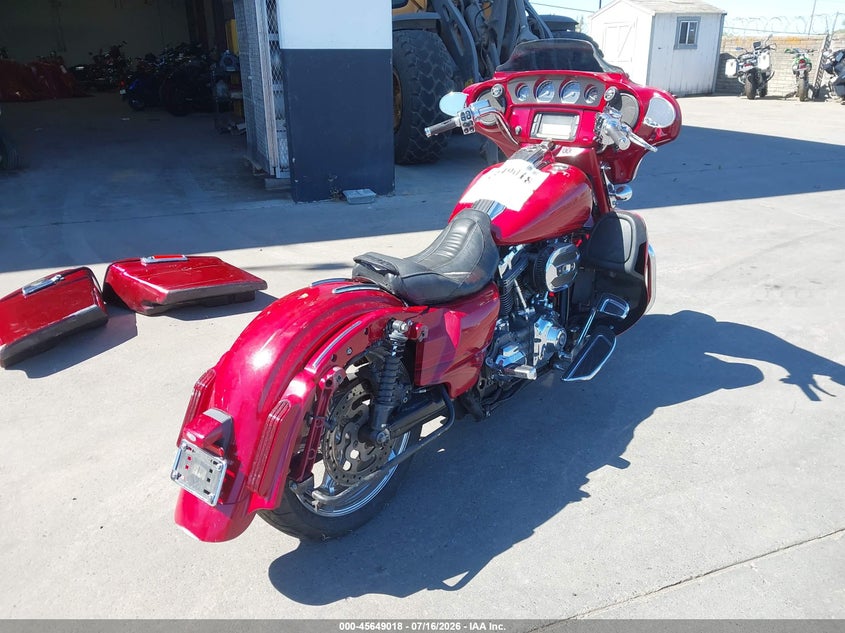 2016 Harley-davidson Street glide VIN 1HD1PXN39GB963617 IAAI salvage auction — FRONT END, Clear - Dealer Only (California), sold $725 on 2026-07-22 (photo 4)